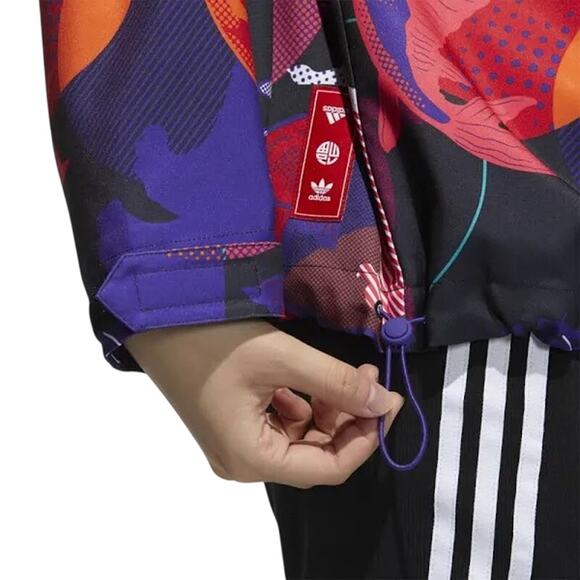 NWT Adidas Originals Koi Fish Jacket XS Track Parka Limited Chinese New Year - Picture 6 of 16